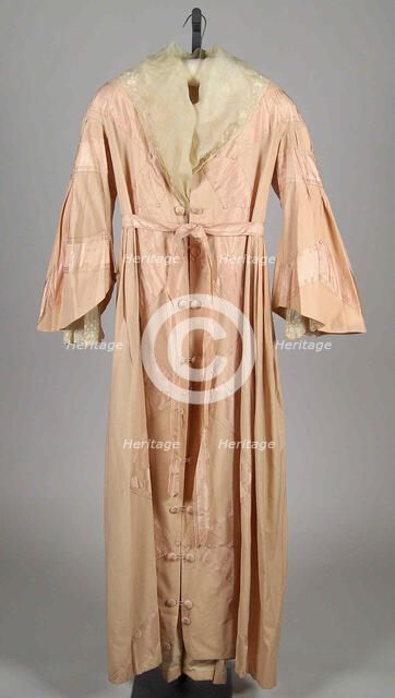 Dressing Gown, American, ca. 1866. Creator: Unknown.