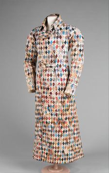 Dressing gown, British, ca. 1825. Creator: Unknown