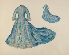 Dressing Gown, c. 1941. Creator: Lillian Causey