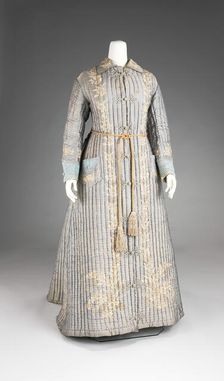 Dressing gown, Japanese, ca. 1875. Creator: Unknown
