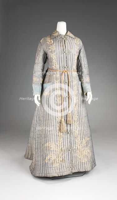 Dressing gown, Japanese, ca. 1875. Creator: Unknown.