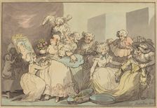 Dressing for a Birthday, 1788. Creator: Thomas Rowlandson