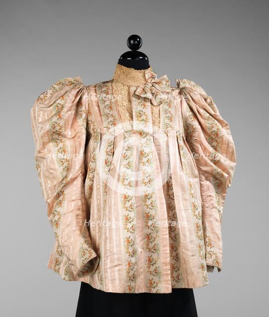 Dressing jacket, American, ca. 1895. Creator: Unknown.