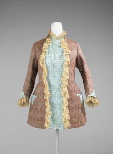 Dressing jacket, French, ca. 1885. Creator: Unknown