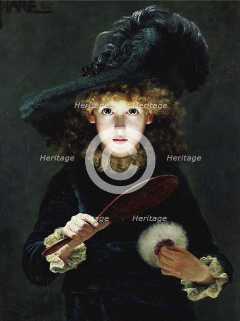 Dressing Up, 1885. Artist: Hare, Julius (1859-1932)