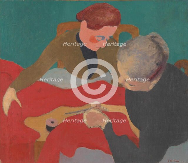 Dressmakers, 1890s. Artist: Vuillard, Édouard (1868-1940)