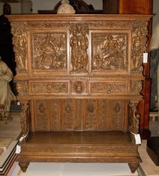 Dressoir, mid 1500s. Creator: Hugues Sambin (French, 1518-c. 1601), style of