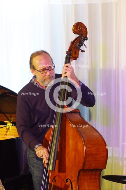 Drew Gress, Watermill Jazz Club, Dorking, Surrey, 3.12.1919. Creator: Brian O'Connor.