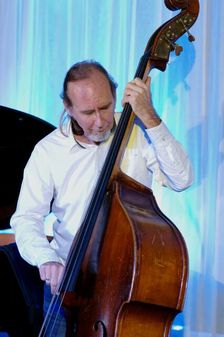 Drew Gress, Watermill Jazz Club, Dorking, Surrey, February 7, 2017. Artist: Brian O'Connor