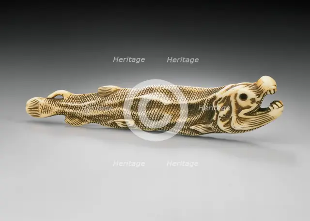 Dried Salmon, 19th century. Creator: Unknown.