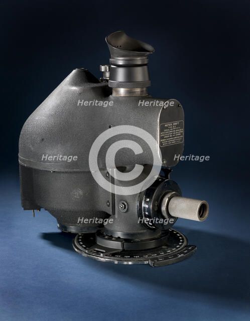 Drift Meter, B-3, Boeing B-17D "Swoose". Creator: Unknown.