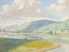 Drifting Clouds, 1894-1937. Creator: Emil Jacques