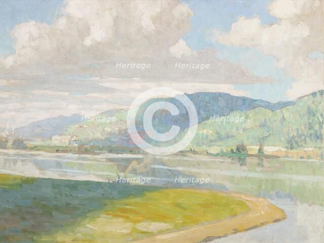 Drifting Clouds, 1894-1937. Creator: Emil Jacques.