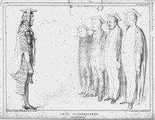 Drill Extraordinary, or University Dicipline 1834. Creator: John Doyle