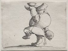 Drinker Seen From Behind. Creator: Jacques Callot (French, 1592-1635)