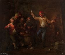 Drinkers, 1652. Creator: David Teniers II
