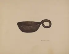 Drinking Cup, c. 1940. Creator: Paul Poffinbarger