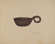 Drinking Cup, c. 1940. Creator: Paul Poffinbarger