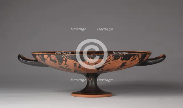 Drinking Cup (Kylix), c. 480 BC. Creator: Douris (Greek), attributed to.