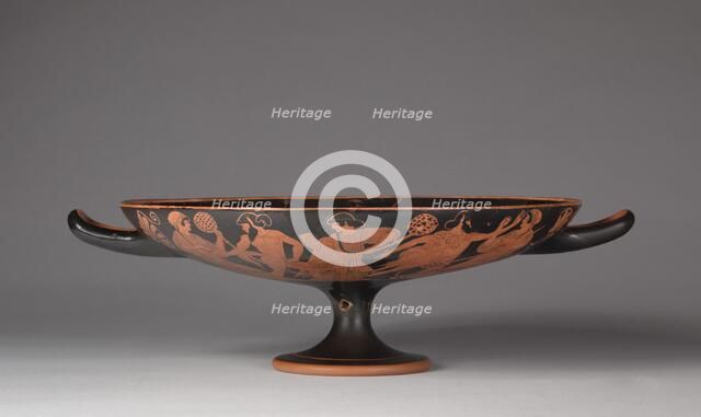 Drinking Cup (Kylix), c. 480 BC. Creator: Douris (Greek), attributed to.