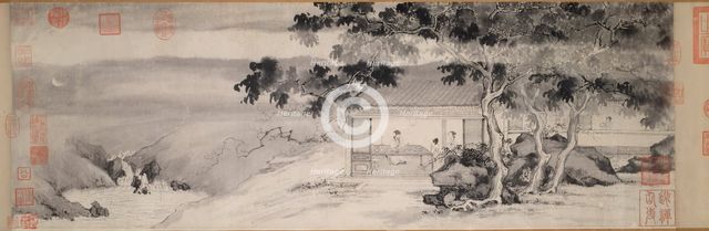 Drinking at Night, Ming dynasty (1368-1644); c. 1520/23. Creator: Tang Yin.