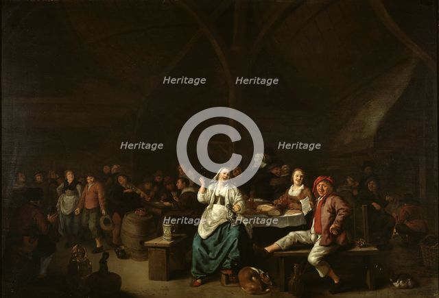 Drinking Bout in an Inn. Creator: Jan Miense Molenaer.