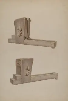Drinking Fountain, c. 1940. Creator: Edward DiGennero