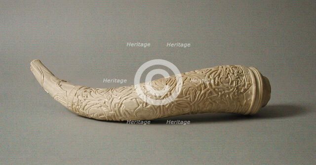 Drinking Horn, Danish, 19th century (original dated 15th century). Creator: Unknown.