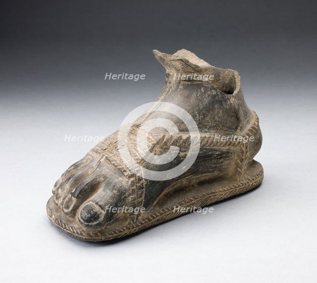 Drinking Vessel in the Form of a Foot, A.D. 1200/1450. Creator: Unknown.