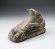 Drinking Vessel in the Form of a Foot, A.D. 1200/1450. Creator: Unknown