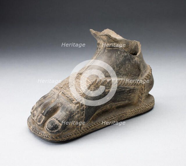 Drinking Vessel in the Form of a Foot, A.D. 1200/1450. Creator: Unknown.