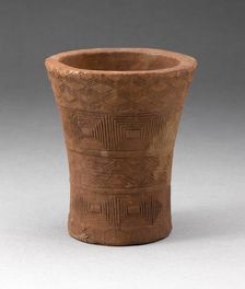 Drinking Vessel (Kero), A.D. 1450/1532. Creator: Unknown