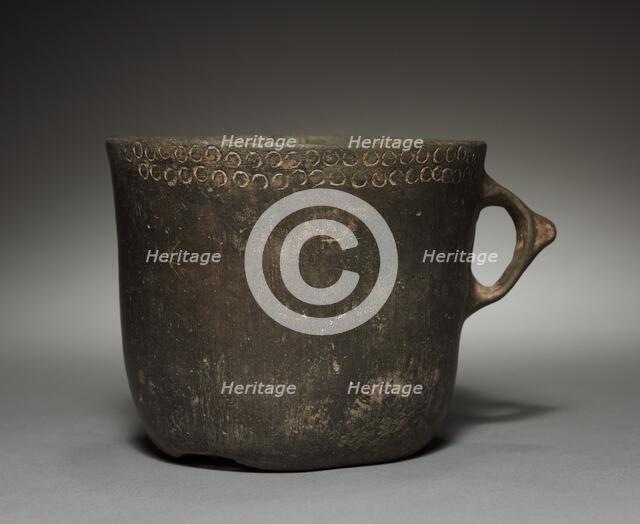 Drinking Vessel with Handle, c. 600. Creator: Unknown.