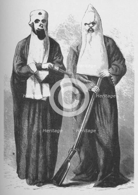 'Driven to desperate measures by the ruthlessness of Northern domination, the white Southerners eage Artist: Unknown.