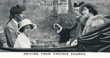 Driving from Crathie Church 1935 (1937). Creator: Unknown