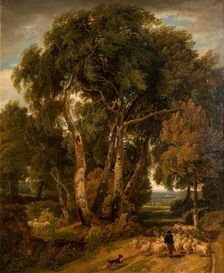 Driving Home The Flock, 1806. Creator: William Havell