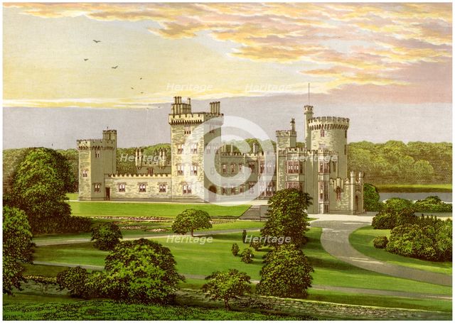Dromoland, County Clare, Ireland, home of Lord Inchiquin, c1880. Artist: Unknown