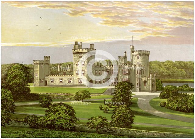 Dromoland, County Clare, Ireland, home of Lord Inchiquin, c1880. Artist: Unknown