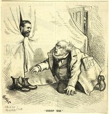 Drop Em, 1872. Creator: Thomas Nast