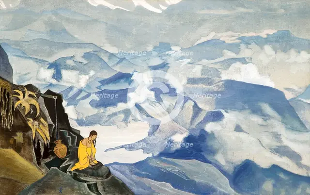 'Drops of Life', 1924.  Artist: Nicholas Roerich