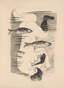 Drowned, 1929. Creator: Mikulas Galanda