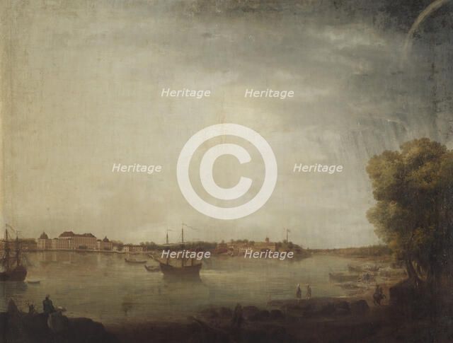 Drottningholm Castle, mid-late 18th century. Creator: Johan Sevenbom.