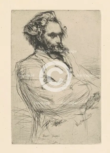 Drouet, 1859/1879. Creator: James Abbott McNeill Whistler.