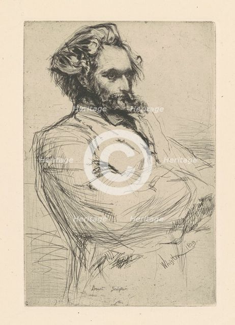Drouet, 1859/1879. Creator: James Abbott McNeill Whistler.