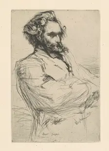 Drouet, 1859/1879. Creator: James Abbott McNeill Whistler