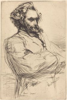 Drouet, 1859. Creator: James Abbott McNeill Whistler