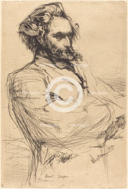 Drouet, 1859. Creator: James Abbott McNeill Whistler.