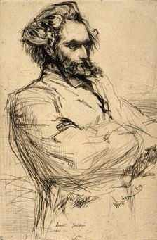 Drouet, 1859. Creator: James Abbott McNeill Whistler
