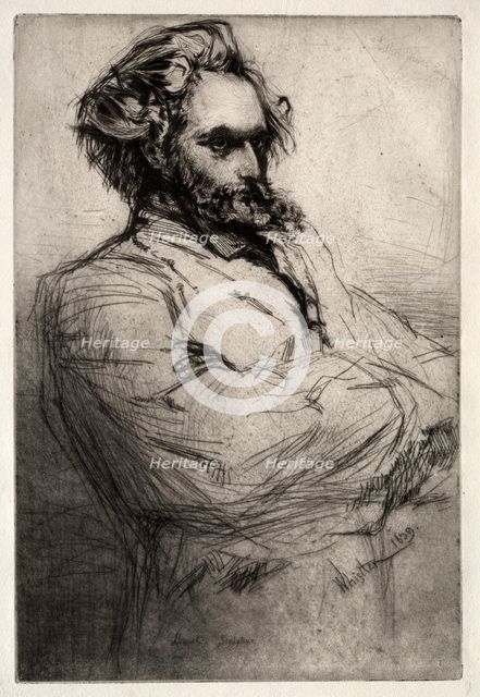 Drouet, 1859. Creator: James McNeill Whistler (American, 1834-1903).