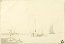 Dutch Coast Scene, n.d. Creators: William Anderson, John Sell Cotman